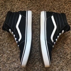 Black Hightop Vans